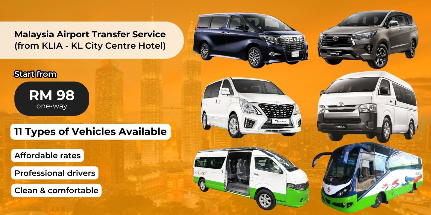 Malaysia Airport Transfer Service (from KLIA - KL City Centre Hotel)